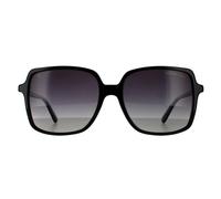 Michael Kors MK2098U ISLE OF PALMS 3781T3 Woman Sunglasses Acetate Black Grey Squared Polarized