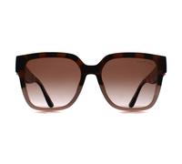Michael Kors Women's Square Tortoise Brown Pink Gradient MK2170U Michael Kors Brown One Size