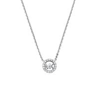 Michael Kors Women's Sterling Silver Halo Pendant Necklace