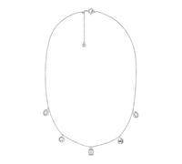 Michael Kors Women's Sterling Silver Multi Stone Necklace