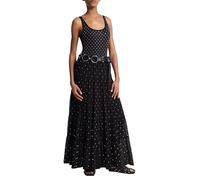 Michael Kors Womens Studded Tier Maxi SkirtSkirt, Black, M
