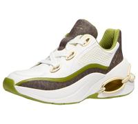 Michael Kors Women's Toni Trainer Sneaker, Meadow Green, 3 UK