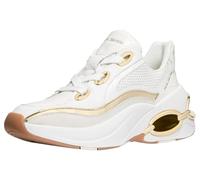 Michael Kors Women's Toni Trainer Sneaker, Optic White/Pale Gold, 6 UK