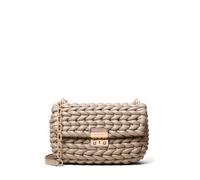 Michael Kors Women's Tribeca Large Convertible Chain Shoulder Bag, Gold-Tone Hardware/Birch, One Size