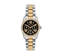 Michael Kors Lexington Watch for Women, Quartz Chronograph Movement with Stainless Steel Strap
