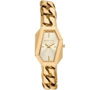 Michael Kors Women's Watch MK4878, Gold with Hexagonal Dial