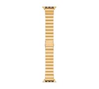 Michael Kors Women's Watchband Bands For Apple Watch 20 MM Gold-Tone Stainless steel, MKS8074E