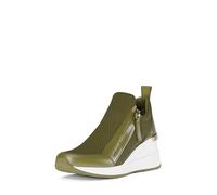 Michael Kors Women's Willis Wedge Trainer, Pistachio, 7