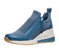 Michael Kors Women's Willis Wedge Trainer, Union Wash, 9