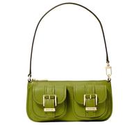 Michael Kors Women's Zoe Small Convertible Pouchette Shoulder, Meadow Green, Meadow Green