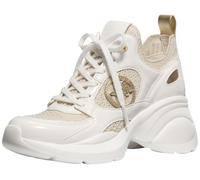 Michael Kors Women's Zuma Knit Trainer Sneaker, Pale Gold, 8 UK