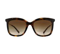 Michael Kors Woman MK2079U ZERMATT 333313 Sunglasses Injected Turtle Squared Normal Shaded