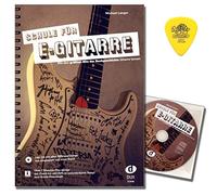 Michael Langer Electric Guitar School with CD, Download and Original Dunlop Plek - Learn the Guitar with the biggest hits in rock history