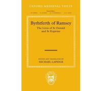 Michael Lapidge – Byrhtferth of Ramsey: The Lives of St. Oswald and St. Ecgwin – Hardback