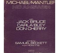 Michael Mantler - no answer LP