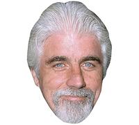 Michael McDonald (Young) Celebrity Mask, Flat Card Face, Fancy Dress Mask