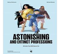Michael Meister Astonishing & Extinct Professions Hardback Book in White Michael Meister White