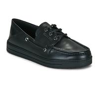 MICHAEL Michael Kors Boat Shoes AIDEN SLIP ON in Black 10