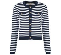 MICHAEL Michael Kors Cardigans STRIPE SNAP CARDI JKT in Multicolour EU L