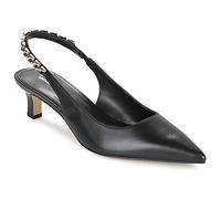 MICHAEL Michael Kors Heels MARCIA KITTEN SLING PUMP in Black 8