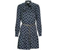 MICHAEL Michael Kors Dress EMPIRE LOGO TIE DRS in Marine EU M
