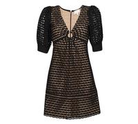 MICHAEL Michael Kors Dress GEO EYELET MINI DRESS in Black EU M