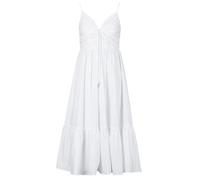 MICHAEL Michael Kors Dress POPLIN MIDI DRESS in White EU L