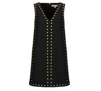 MICHAEL Michael Kors Dress V NECK STUD MINI DRESS in Black EU M