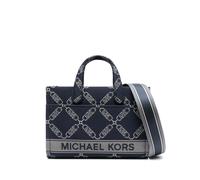Michael Michael Kors Gigi Empire logo-jacquard tote bag - Blue OS