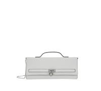Michael Michael Kors Hamilton Moderne padlock chain tote bag - White One Size