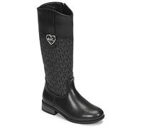 MICHAEL Michael Kors High Boots FINLEY HEART in Black 10.5 kid