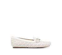 Michael Michael Kors Juliette monogram-jacquard moccasins - Neutrals 7