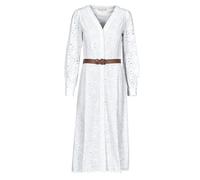 MICHAEL Michael Kors Long Dress PALM EYELET KATE DRESS in White EU M