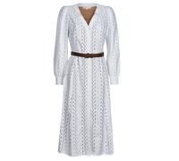 MICHAEL Michael Kors Long Dress ROPE STRIPES HEMP DS in White EU M