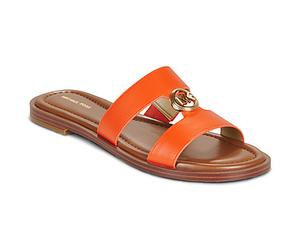 MICHAEL Michael Kors Mules / Casual Shoes ERIN FLAT SANDAL in Orange 7