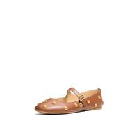 Michael Michael Kors Nellie Flex Ballet, Leather/Luggage, 10
