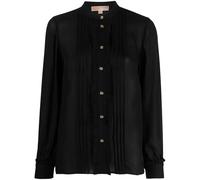 Michael Michael Kors ruffled buttoned shirt - Black L