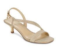 MICHAEL Michael Kors Sandals JAIDA KITTEN SANDAL in Gold 7