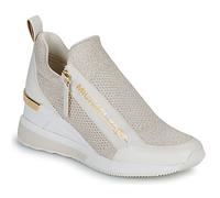 Michael Kors Women's Willis Wedge Trainer, Champagne, 7.5