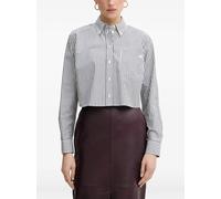 Michael Michael Kors striped chest-pocket shirt - White S-M-L