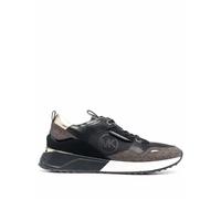 Michael Michael Kors Theo monogram-print low-top sneakers - Black 6-6.5-10