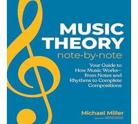 Michael Miller Music Theory Note by Note Paperback Book Michael Miller Multicolor