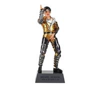 Michael MJ Figure Jackson Standing Position Figures PVC 22.3CM Decor Statue Model Collectable Souvenir Gift for Fans (B)