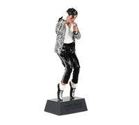 Michael MJ Figure Jackson Standing Position Figures PVC 22.3CM Decor Statue Model Collectable Souvenir Gift for Fans (A)