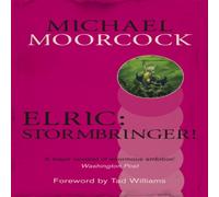 Michael Moorcock Elric: Stormbringer Paperback Book in White Michael Moorcock White