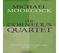 Michael Moorcock The Cornelius Quartet Paperback Book in White Michael Moorcock White