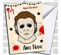 Michael Myers Halloween Customised Birthday Greetings Card- Birthday Cards/Horror, Scary & Horrid Cards | Birthday Card | Horror, Scary & Horrid Card