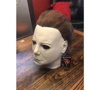 Michael Myers Mask Deluxe Adult Latex Halloween Horror Fancy Dress Killer Scary