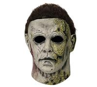 Michael Myers Mask Halloween Scary Kills Mask Horror Latex Full Head Mask Michael Myers Mask Cosplay Costume Props (Style 2)