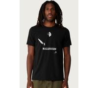 Michael Myers Silhouette In The Darkness Halloween T-Shirt Halloween Black L